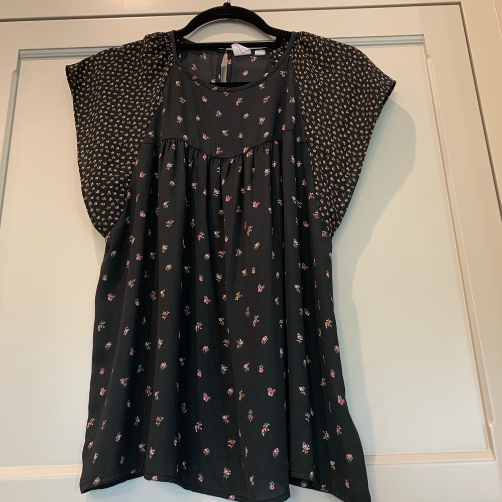 Short sleeve gap blouse